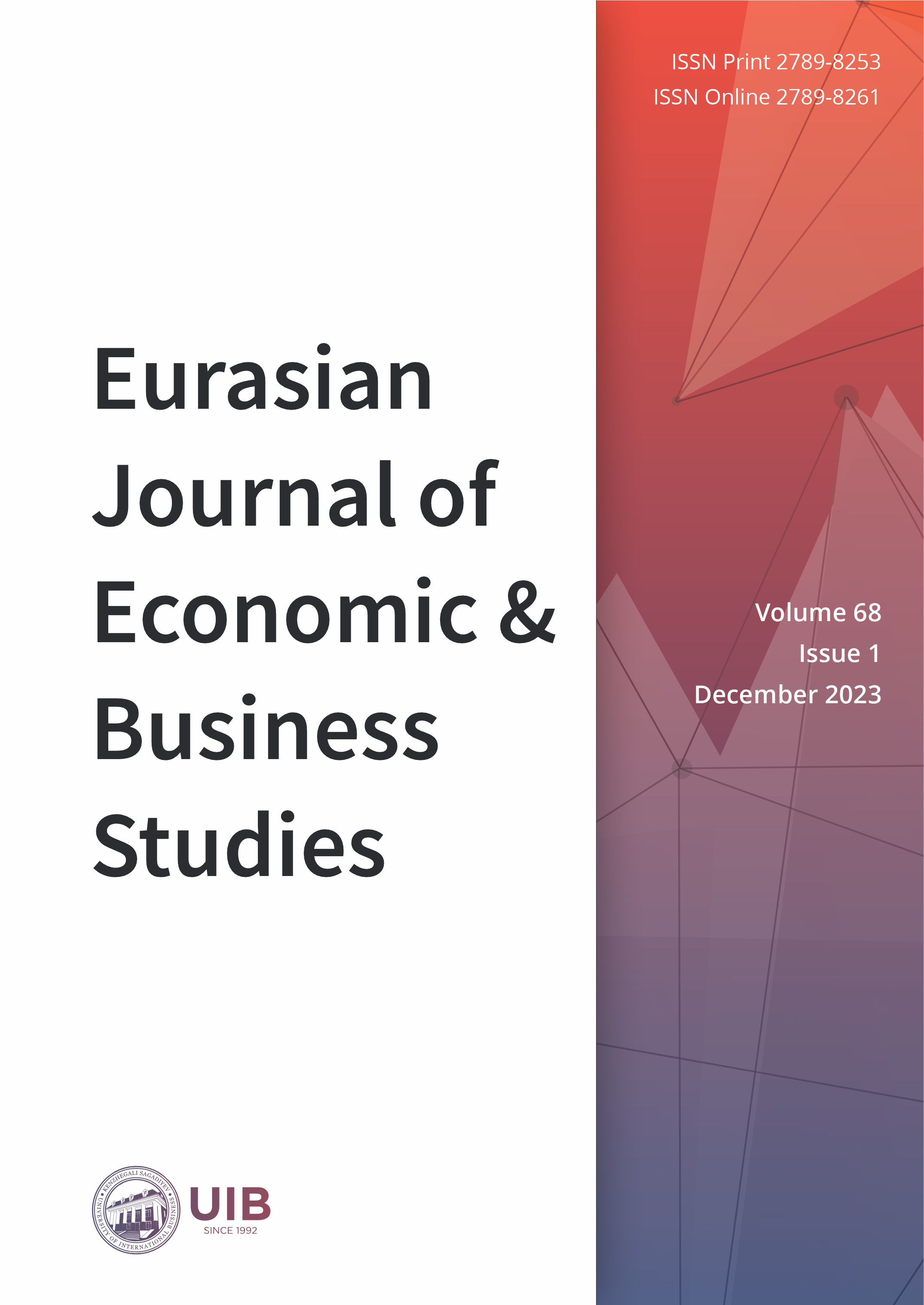 										View Vol. 68 Issue 1 (2024): Eurasian Journal of Economic and Business Studies
									