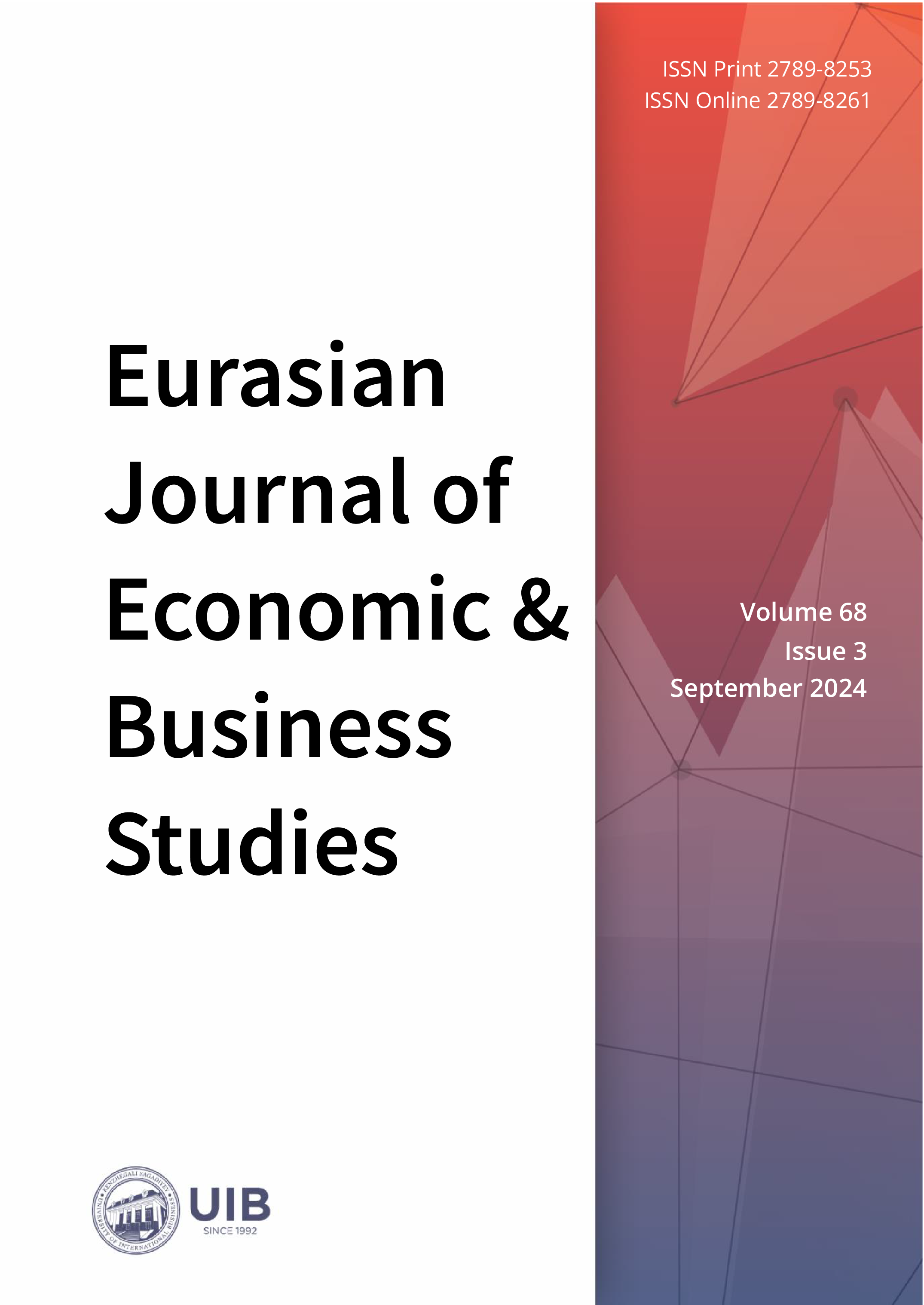 Vol. 68 Issue 3 (2024): Eurasian Journal of Economic and Business