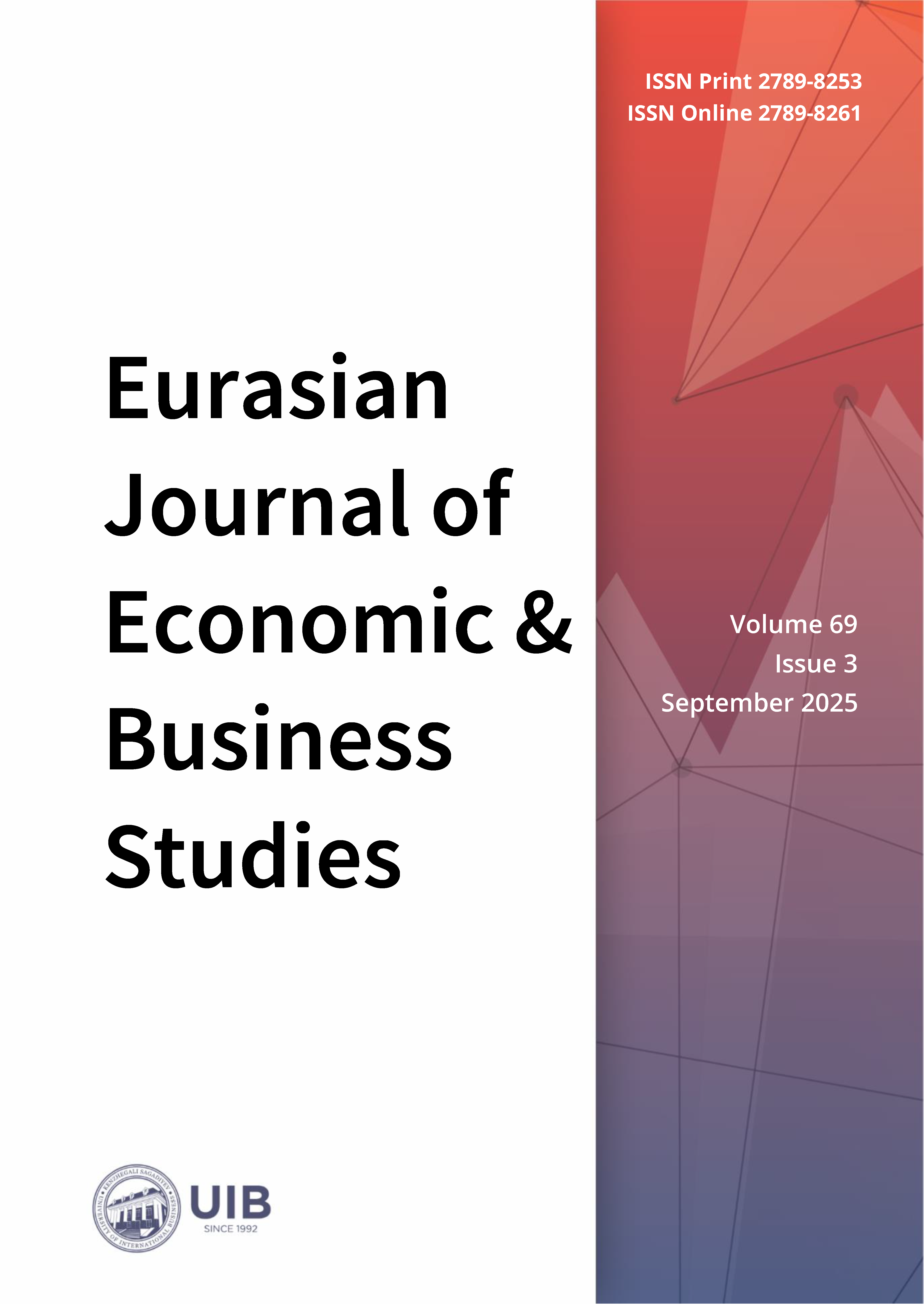 										View Vol. 69 Issue 3 (2025): Eurasian Journal of Economic and Business Studies
									